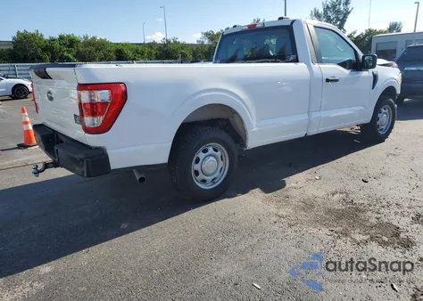 2021 Ford F150 z USA, uszkodzony, nr VIN 1FTMF1CBXMKE07059